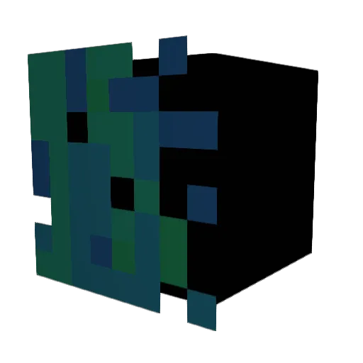 Damhaster08 Minecraft avatar head, 3D render