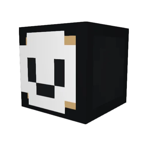 DamianMts Minecraft avatar head, 3D render