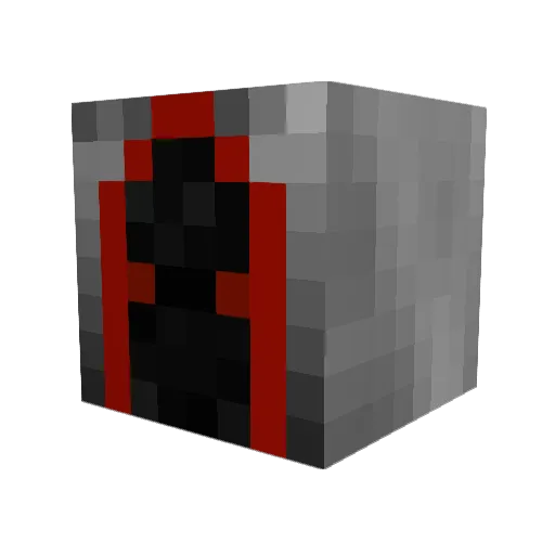 Damian_06 Minecraft avatar head, 3D render