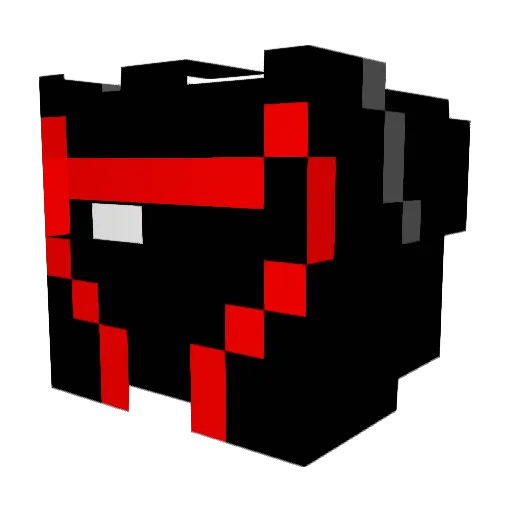 Damian_Rorak Minecraft avatar head, 3D render
