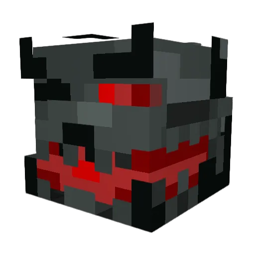 Damiman69 Minecraft avatar head, 3D render
