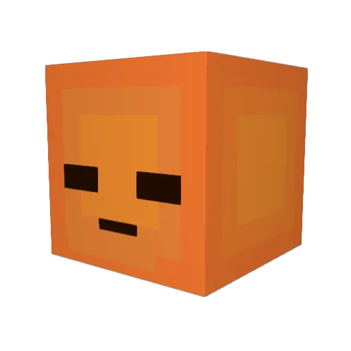 Damirkaj Minecraft avatar head, 3D render