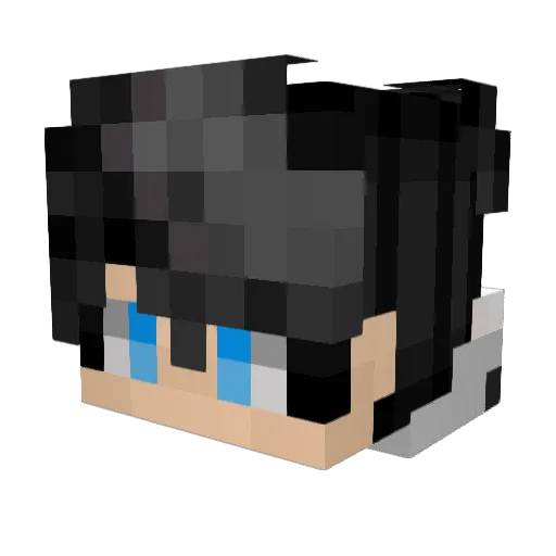 Damirko22 Minecraft avatar head, 3D render
