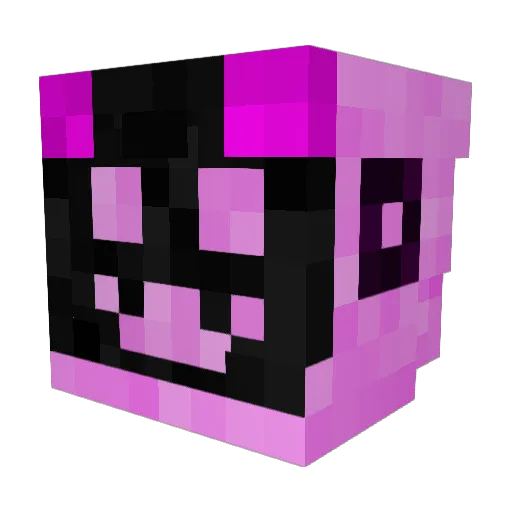 DampSinister Minecraft avatar head, 3D render