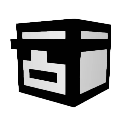 Damut Minecraft avatar head, 3D render