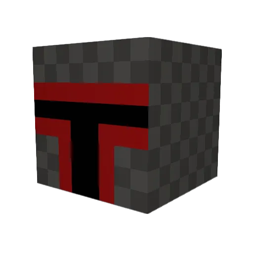 Dan610 Minecraft avatar head, 3D render