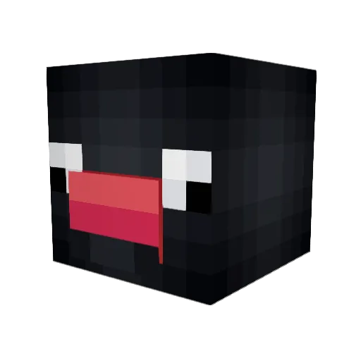 DanB68 Minecraft avatar head, 3D render