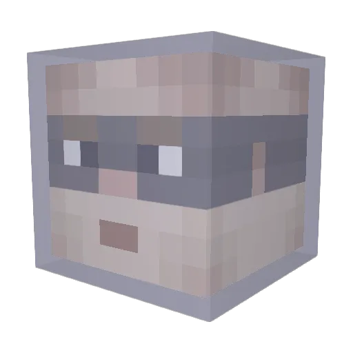 DanFan_403 Minecraft avatar head, 3D render