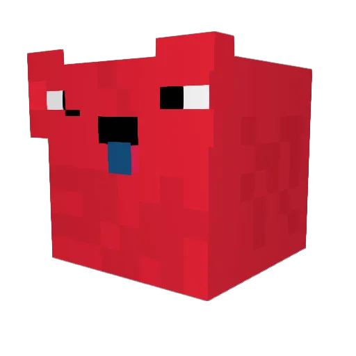 DanFauOrigami Minecraft avatar head, 3D render