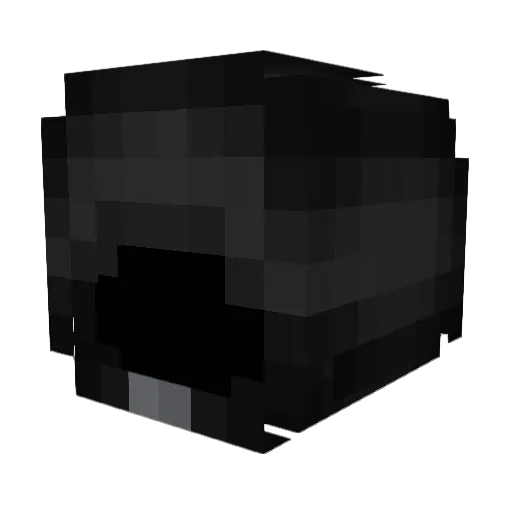 DanFuego11 Minecraft avatar head, 3D render