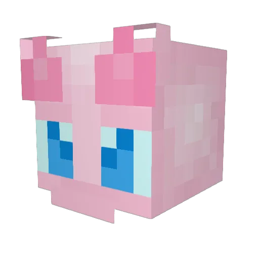DanGrim Minecraft avatar head, 3D render