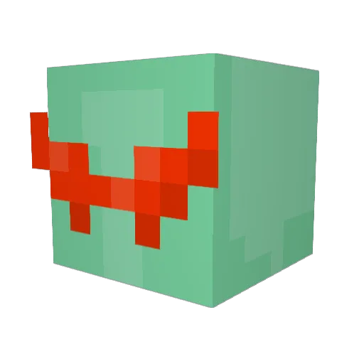 DanSpaceYT Minecraft avatar head, 3D render