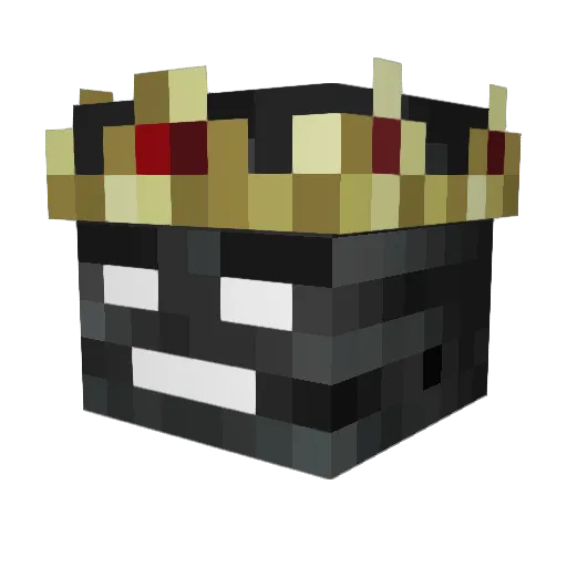 DanTheAutist Minecraft avatar head, 3D render