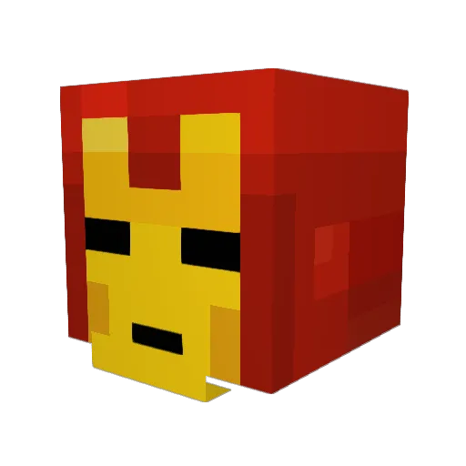 DanTheEpikMan Minecraft avatar head, 3D render