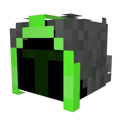 DanTheMan13 Minecraft avatar head, 3D render