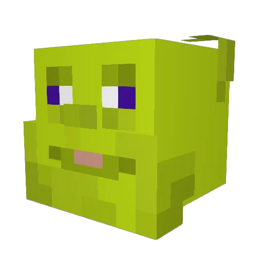 DanTheMan_69 Minecraft avatar head, 3D render