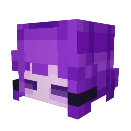 DanTheRobotnic Minecraft avatar head, 3D render