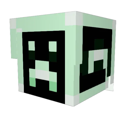 DanWiggins Minecraft avatar head, 3D render