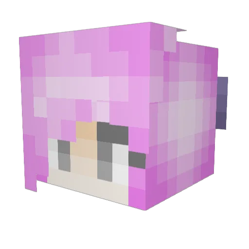 DanYeaYea Minecraft avatar head, 3D render