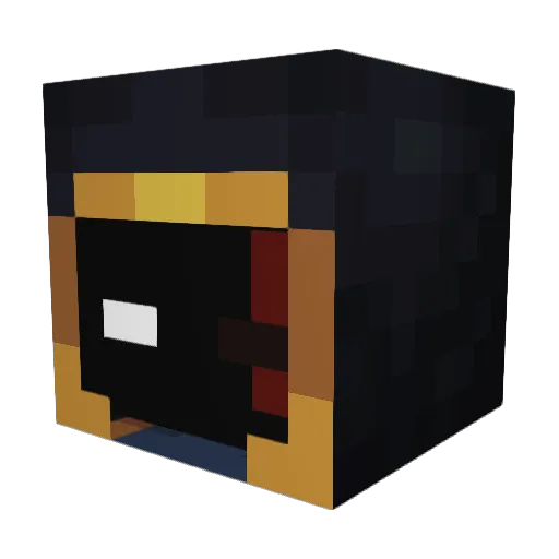 Dan_the_man185 Minecraft avatar head, 3D render