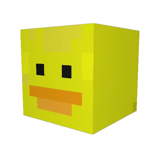 Dan_the_manz24 Minecraft avatar head, 3D render