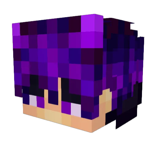 Dan_y_El Minecraft avatar head, 3D render