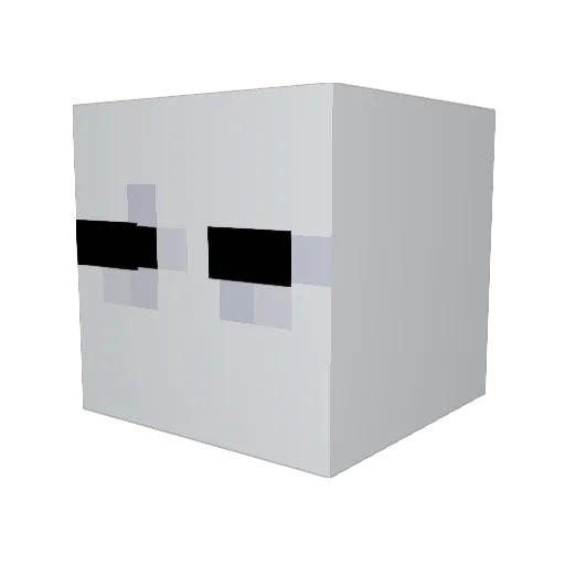 Danad1an Minecraft avatar head, 3D render