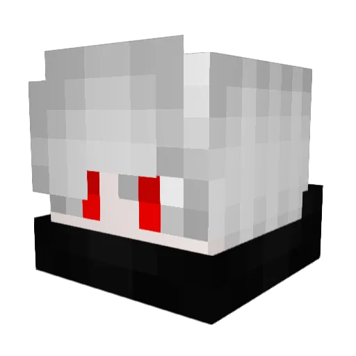 Danceh Minecraft avatar head, 3D render