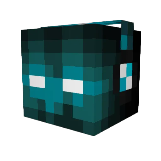 Danchu0709 Minecraft avatar head, 3D render