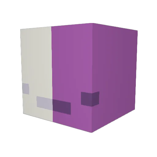 DancyGorgon6428 Minecraft avatar head, 3D render