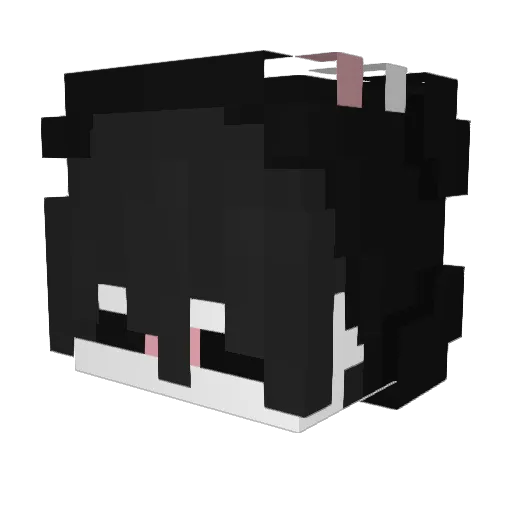Dandelion_9 Minecraft avatar head, 3D render