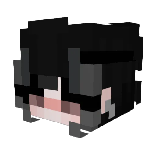 Dandelizzy Minecraft avatar head, 3D render
