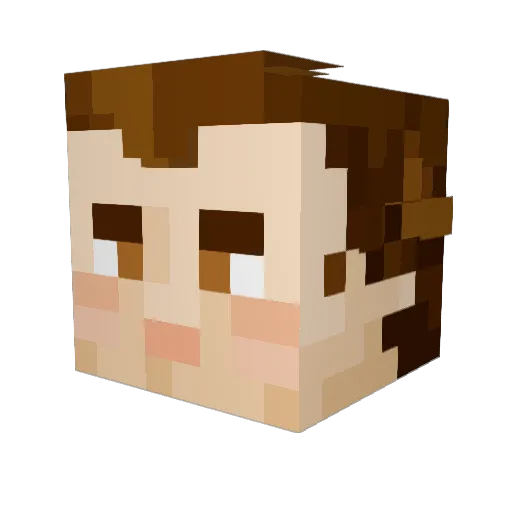 Dandy_Taylor Minecraft avatar head, 3D render