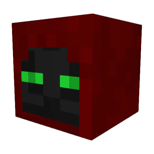 Dane1801 Minecraft avatar head, 3D render