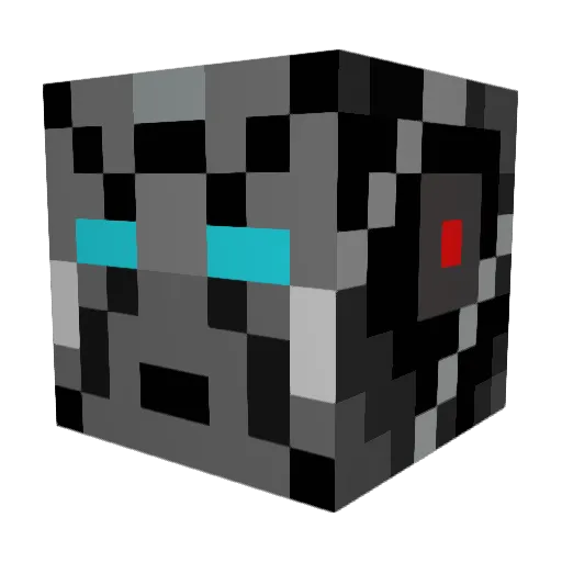 DaneD1248 Minecraft avatar head, 3D render