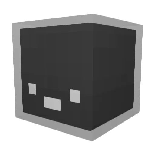 Danell7 Minecraft avatar head, 3D render