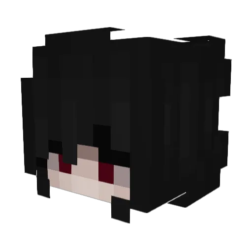 Danen Minecraft avatar head, 3D render