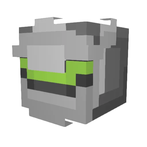 Danewy24 Minecraft avatar head, 3D render