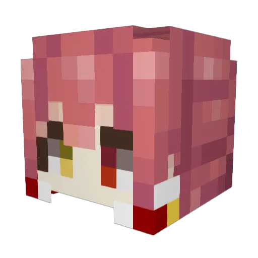 Danfart990 Minecraft avatar head, 3D render