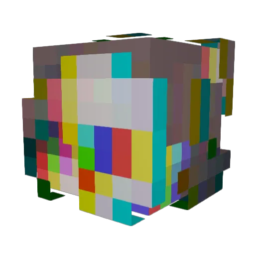 DangJee Minecraft avatar head, 3D render
