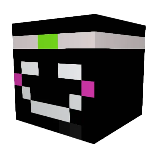 Dangb_777 Minecraft avatar head, 3D render