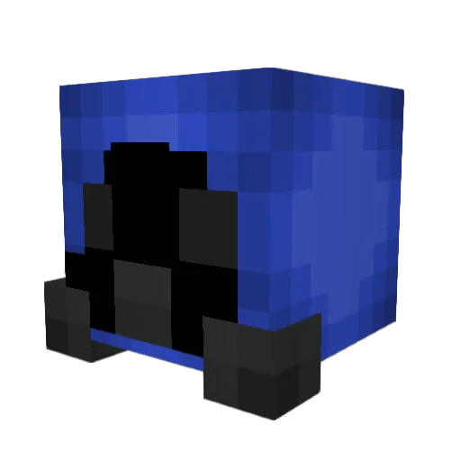 Danger2314 Minecraft avatar head, 3D render