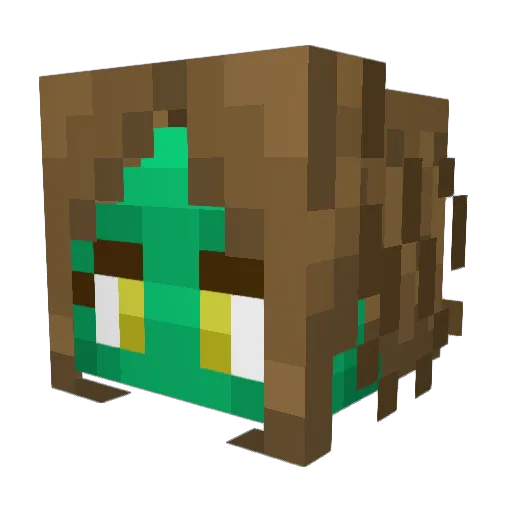 DangerBoop666 Minecraft avatar head, 3D render