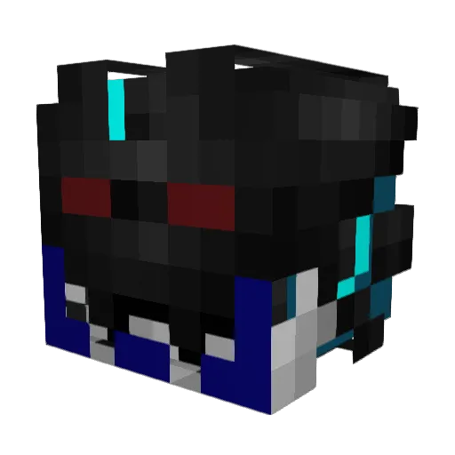 DangerMan05 Minecraft avatar head, 3D render