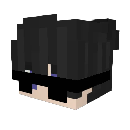DangerPr Minecraft avatar head, 3D render