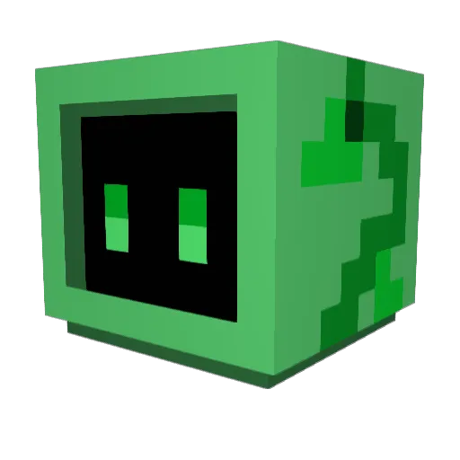 Danger___ Minecraft avatar head, 3D render