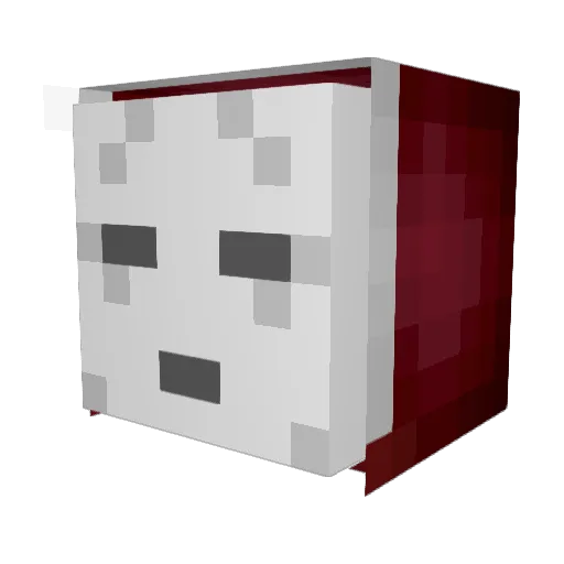 Dangeraffe123456 Minecraft avatar head, 3D render