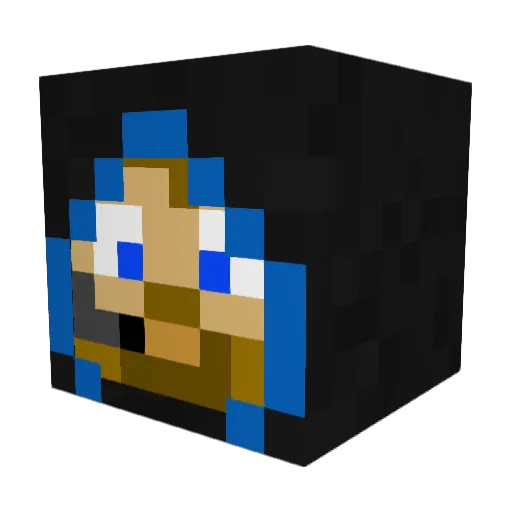 Dangerboy2208 Minecraft avatar head, 3D render