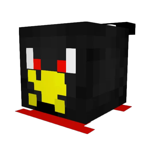Dangerdragon89 Minecraft avatar head, 3D render