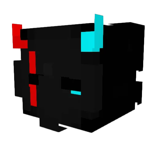 Dangp99 Minecraft avatar head, 3D render